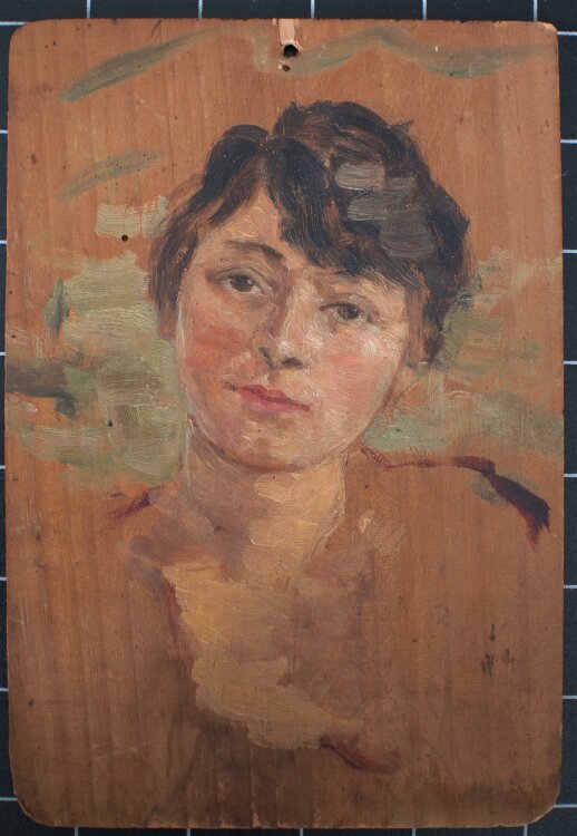 Unbekannt - Weibliches Porträt - Öl - o.J.