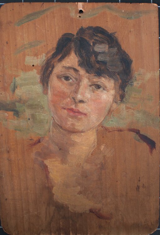 Unbekannt - Weibliches Porträt - Öl - o.J.