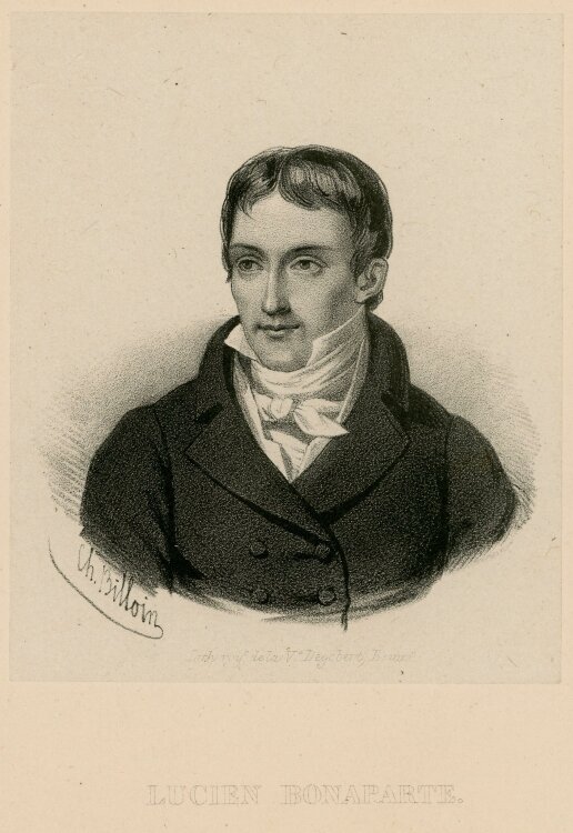 Veuve Degobert - Bildnis des Lucien Bonaparte - Lithografie - o.J.