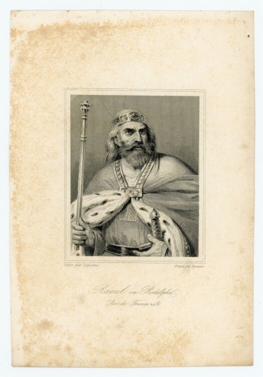Jacques Etienne Pannier - Bildnis des Raoul ou Rodolphel...