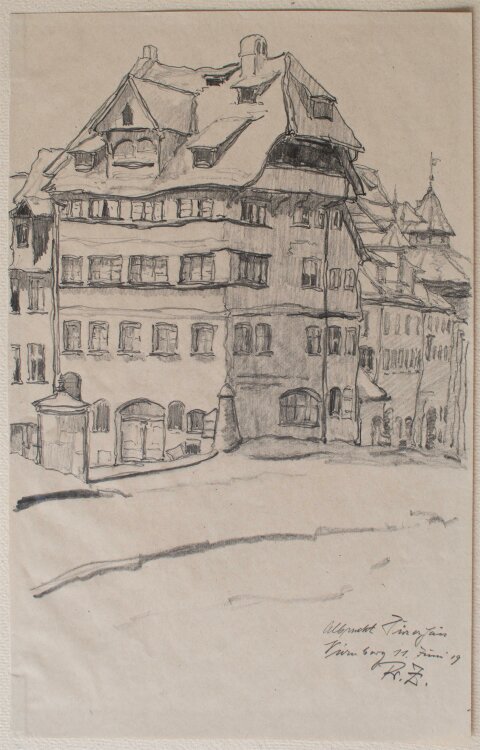 Fritz Zalisz - Albrecht-Dürer-Haus, Nürnberg -...