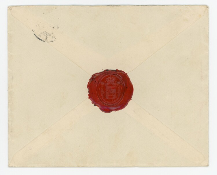 Brief (Feldpost) von Prinz Aribert von Anhalt an Wilhelm Danz - 18.7.1917