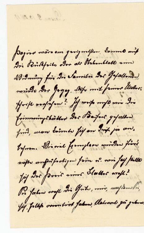 Brief von Prinz Aribert von Anhalt an Wilhelm Danz - 13.8.1917