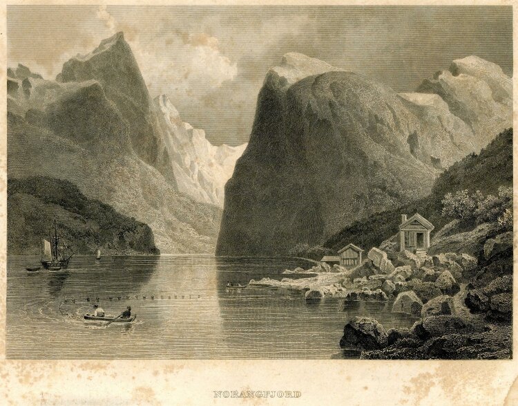unbekannt - Norangfjord - Stahlstich - o.J.