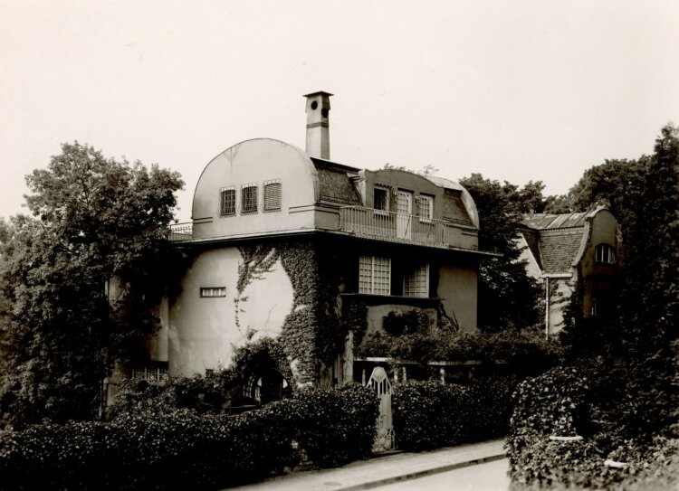 Unbekannt - Kleines Haus Glückert, Künstlerkolonie Mathildenhöhe, Darmstadt - Fotografie, Reproduktion - 1901