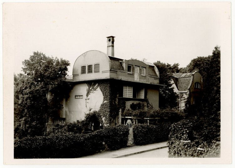 Unbekannt - Kleines Haus Glückert, Künstlerkolonie Mathildenhöhe, Darmstadt - Fotografie, Reproduktion - 1901