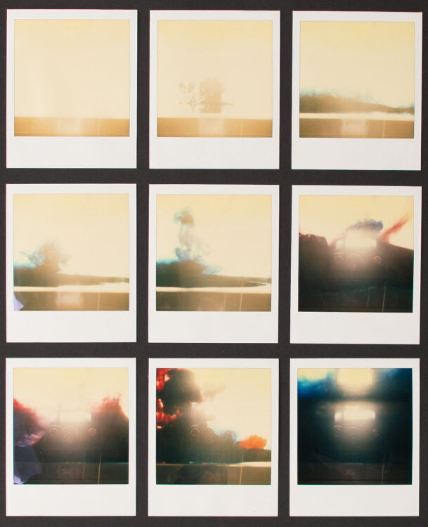 Unbekannt - Polaroid-Reflexionen - Fotografie, Polaroid -...