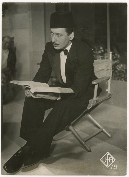 Foto Universum-Film Aktiengesellschaft (UFA) - Schauspieler Willy Birgel -  - 1937