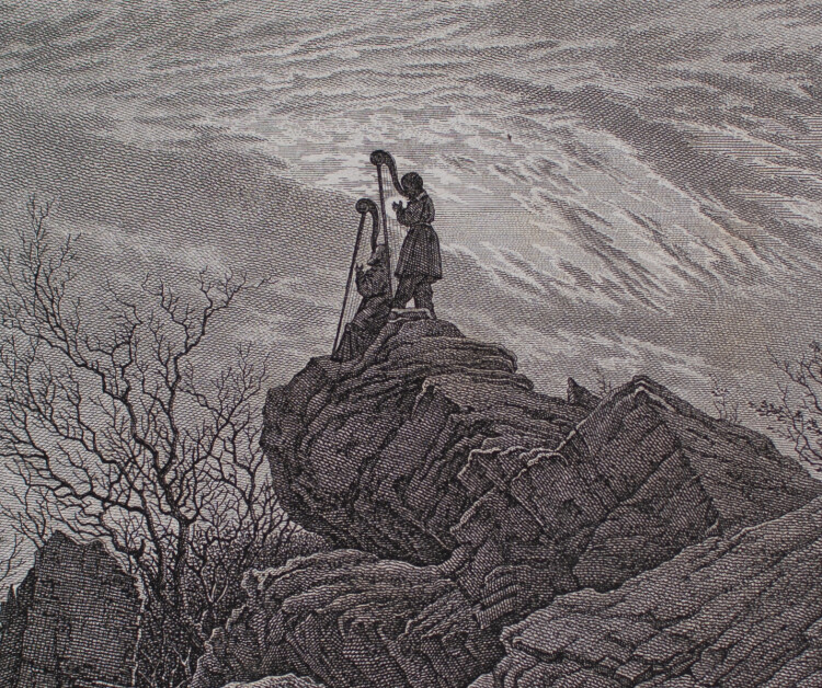 Christian Gottlob Hammer - Felsengegend - Kupferstich - 1833