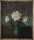Arthur Seufert - Blumenstillleben mit weißen Rosen - Öl - um 1915