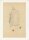Unbekannt - Geistlicher in liturgischem Gewand - Bleistiftzeichnung - um 1840