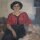 Orlowsky - Frauenporträt mit roter Bluse - Öl auf Leinwand - 1914