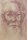 Unbekannt - Porträt eines alten Mannes - Lithografie - o.J.