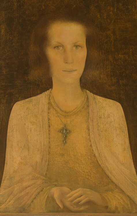 Willi Schmid - Frauenporträt - 1933 - Öl auf Leinwand