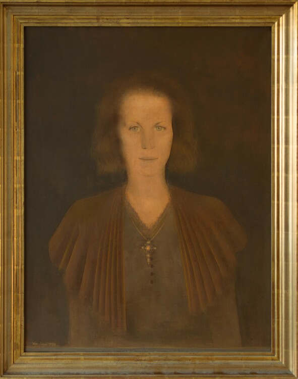 Willi Schmid - Frauenporträt - 1933 - Öl auf Leinwand