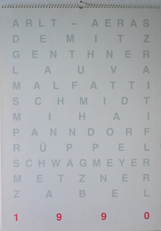 Kulturwerk des BBK Berlin: Arlt-Aeras; Demnitz; Genthner;...