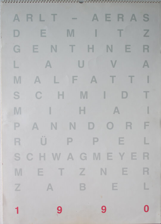 Kulturwerk des BBK Berlin: Arlt-Aeras; Demnitz; Genthner;...
