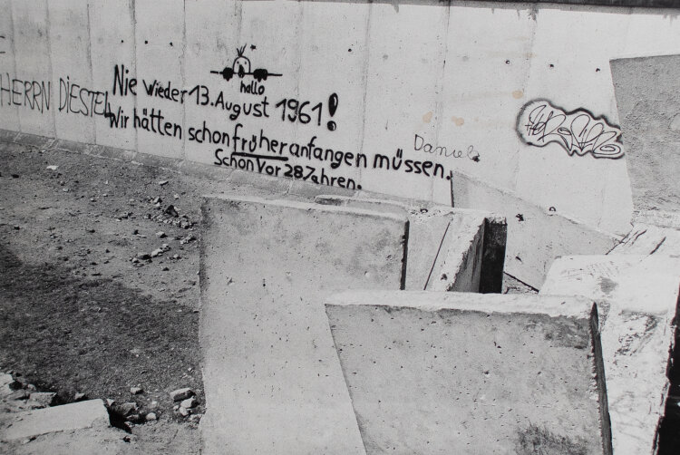 Uwe J. Haack - Berliner Mauer - 1990 - Fotografie