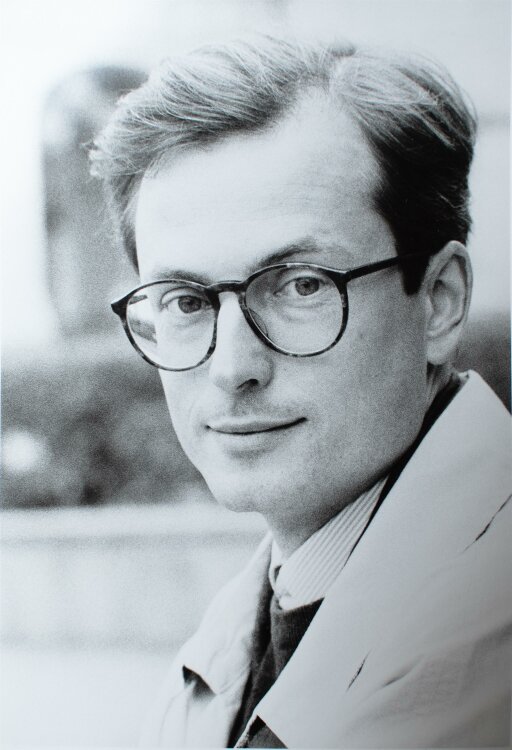 Leslie Helwig - Porträt Hans-Jürgen Schatz, Schauspieler - 1990 - Fotografie