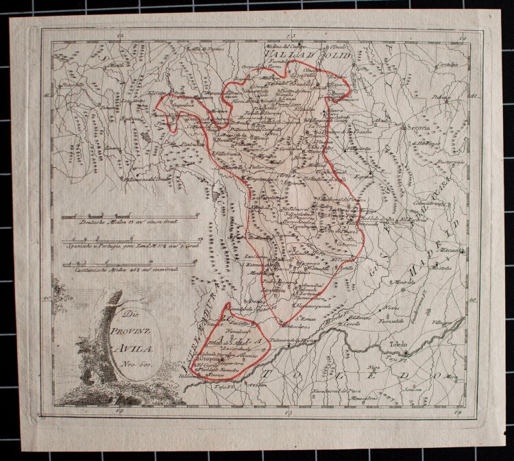 Franz Johann Joseph von Reilly - Die Provinz Avila - 1790...