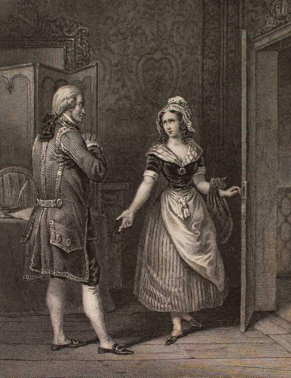 Achille Lefèvre - Nanine, Stück von Voltaire...