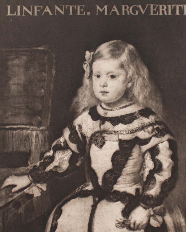 Nach Diego Velázquez - Kinderporträt...