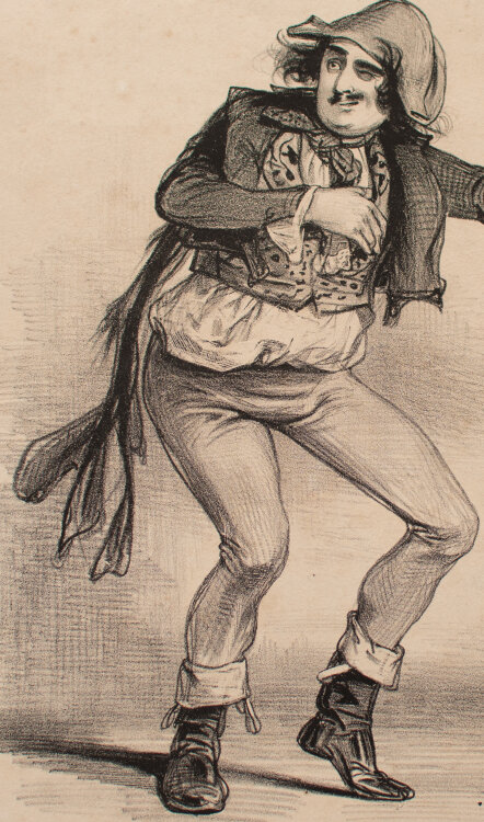 Paul Gavarni - Le Charivari Mr Floumann - nach 1842 -...