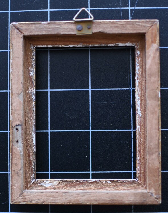 Rahmen - Holz - 19.Jh. - Außenmaße 13,0 x 10,5 cm