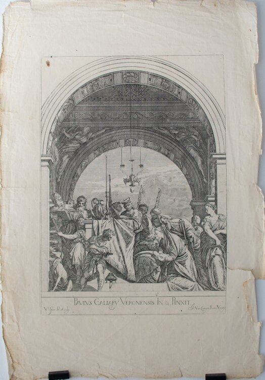 Valentin Lefebvre - Vorstellung von Christus im Tempel, 
Opera Selectiora - 1682 - Kupferstich