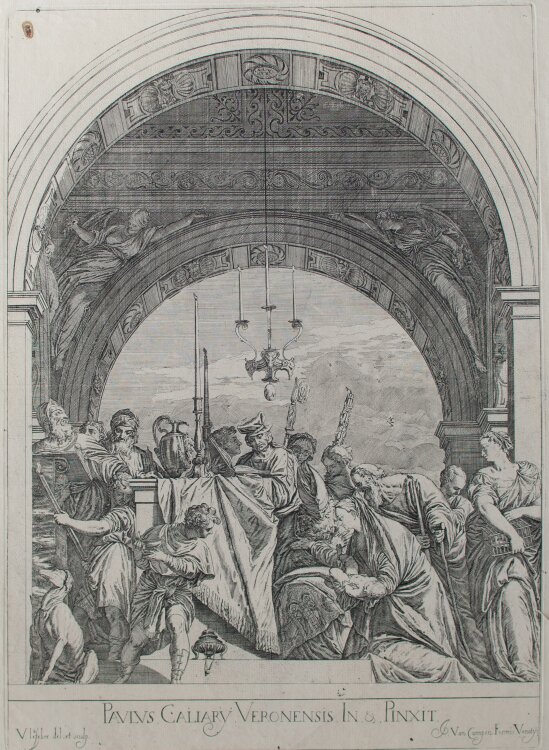 Valentin Lefebvre - Vorstellung von Christus im Tempel, 
Opera Selectiora - 1682 - Kupferstich