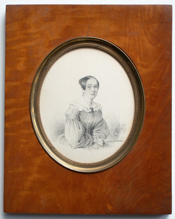 Louis Jean Baptiste Pellegrin - Frauenporträt - 1838...
