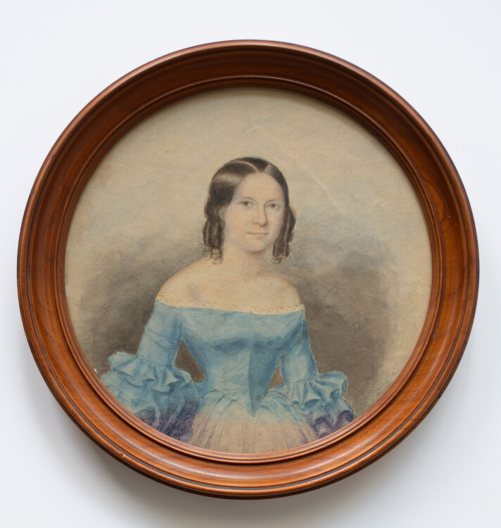 unbekannt - Weibliches Porträt - um 1850 - Aquarell
