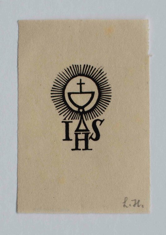 Luise Hoff - Christliche Symbole - um 1930 - Holzschnitt