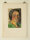Gerhard Schulte-Dahling - Mädchenkopf/Porträt einer Frau - 1928 - Aquarell