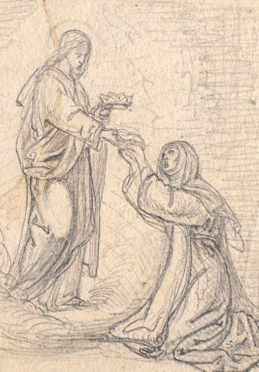 Frans Xaver Kolb - Jesus heilt die blutende Frau - 19....