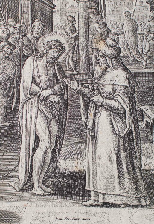 Philipp Galle - Pilatus befragt Chirstus ein letztes Mal...