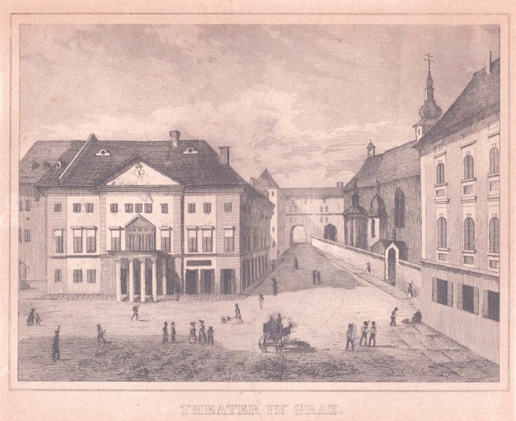 Unbekannt - Graz - um 1850 - Stahlstich