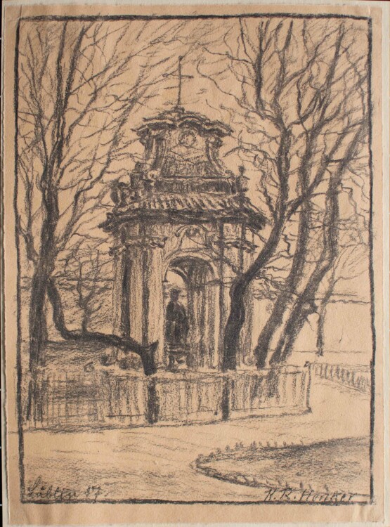 Karl Richard Henker - Lublin - 1917 - Zeichnung