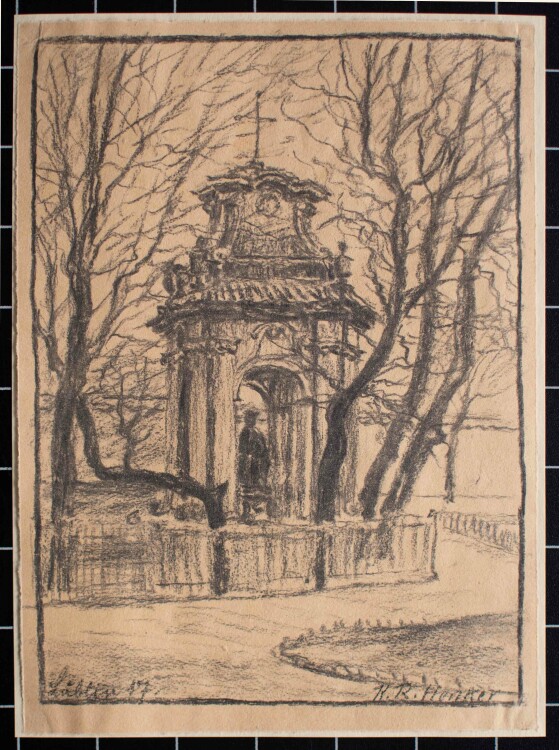 Karl Richard Henker - Lublin - 1917 - Zeichnung