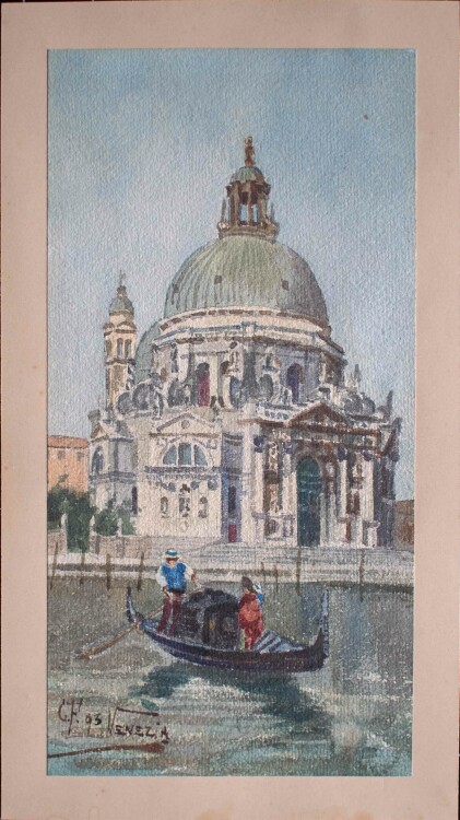unbekannt - Venedig, Santa Maria della Salute - 1893 -...