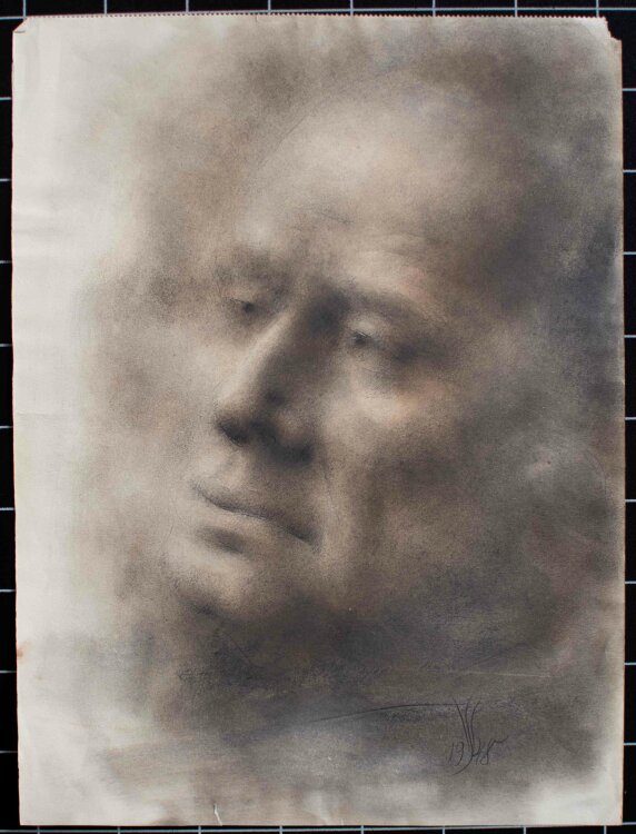 Willi Schmid - Künstler Selbstporträt - 1948 -...