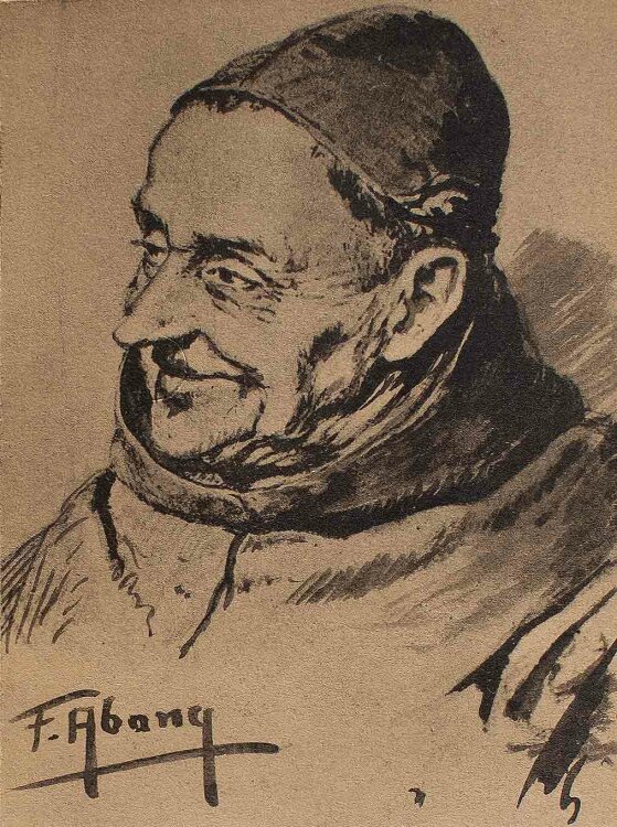 Ferenes Abony - Porträt eines Geistlichen - o.J. -...