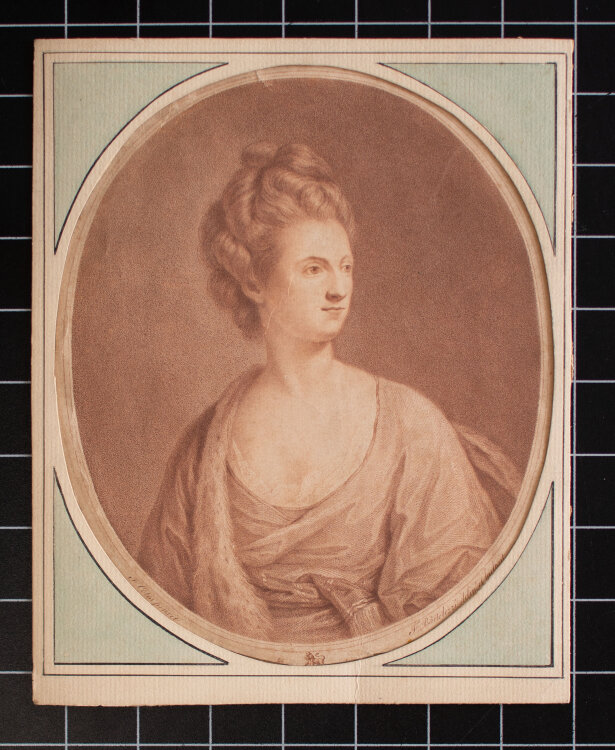 Francesco Bartolozzi - Porträt einer Dame - 1822 - Aquatinta