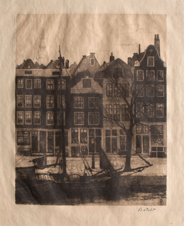 Anna Elisabeth Batelt - Oude Waal, Amsterdamm - o.J. -...