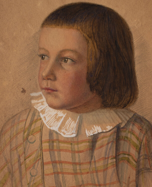 unbekannt - Mädchenbildniss - ende 19. Jahrhundert - Aqurell