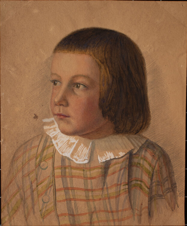 unbekannt - Mädchenbildniss - ende 19. Jahrhundert - Aqurell