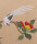 unbekannt - Vogel auf einem Hibiskuszweig - o.J. - Aquarell