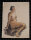 Gerhard Schulte-Dahling - Porträt eines Mannes mit Fliege - 1928 - Aquarell