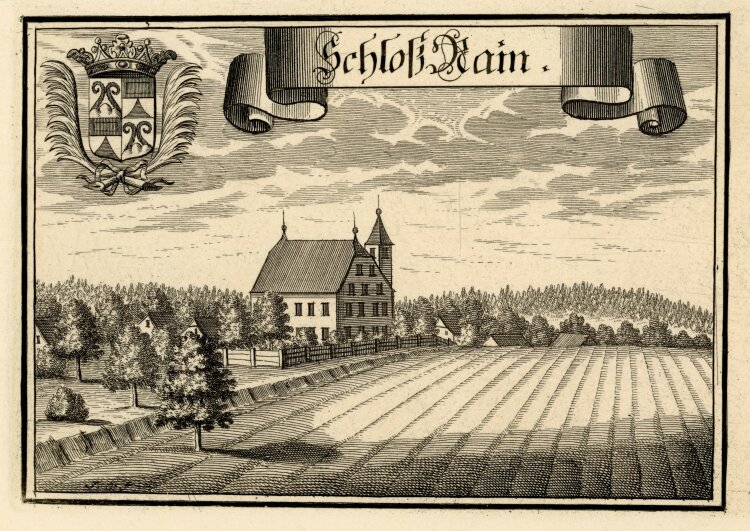 Michael Wening - Schloss Rain - o.J. - Kupferstich