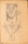 Unleserlich signiert - Studienzeichnung, Männerakt - 1896 - Zeichnung